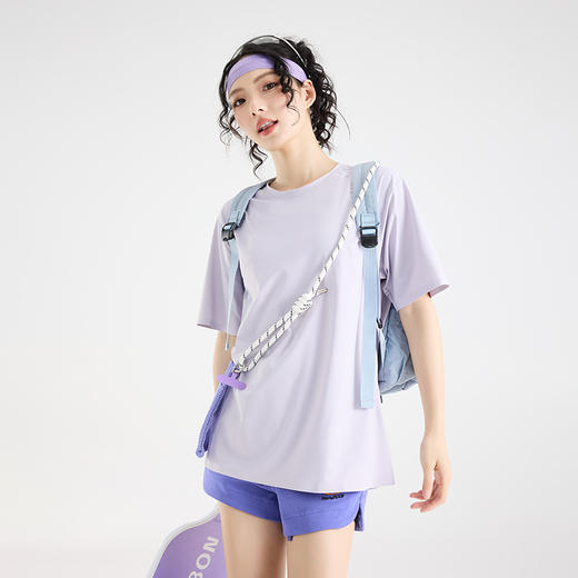 【Schenvega 云感裸肤10A防晒驱蚊T恤】自带山茶花香 10A水洗300次依然有效 单向导湿速干 UPF防晒 商品图1