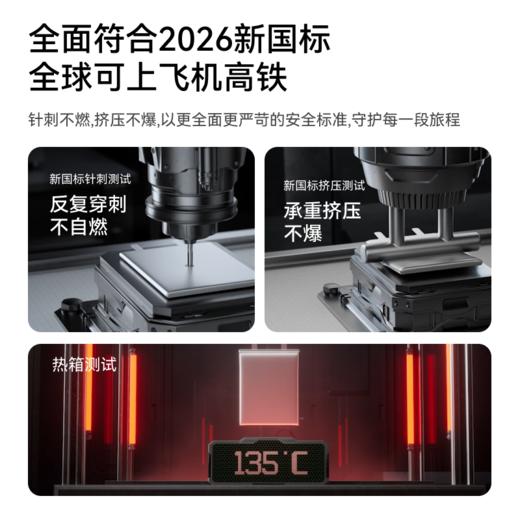 【新国标新品】Anker安克 Air+ 超薄磁吸充电宝 15W真无线快充 10000mAh 3C认证 可上飞机 A1113 商品图2
