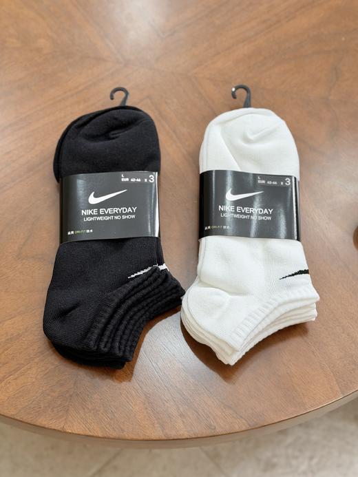 （3 双装）夏款船袜Nike Everyday Lightweight No Show 速干训练船袜短袜 商品图0