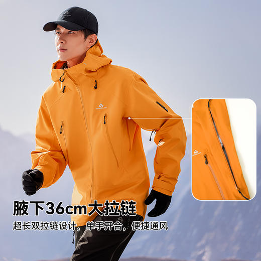 【雪鹰冲锋衣】拓路者雪鹰event硬壳GTX暴雨级防水运动3L三层登山服 商品图12