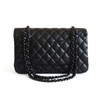 【95新】CHANEL香奈儿CF系列CF系列中号so black全黑色CF链条包单肩包女士050526TB03 商品缩略图4
