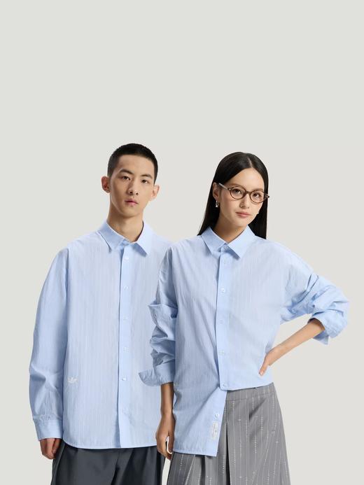 ad originals REFINED LUXE DLXC U SHIRT LS 休闲纯棉宽松长袖衬衫 商品图3