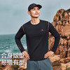 拓路者夏季薄款速干衣长袖男T恤跑步训练健身衣服运动打底衫上衣 商品缩略图4