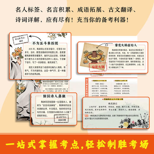 课本里的历史人物大百科 从课本出发 商品图3