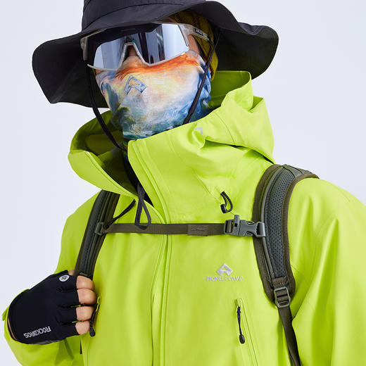 【雪鹰冲锋衣】拓路者雪鹰event硬壳GTX暴雨级防水运动3L三层登山服 商品图9