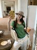 高支竹节棉  女士LakeV领T 商品缩略图1