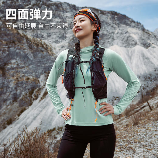 【太阳衣】拓路者徒步速干衣夏季轻薄登山越野跑步长袖上衣t恤女 商品图1