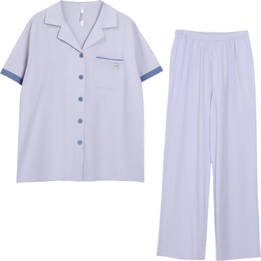 红豆居家 7A抑菌全棉面料短袖长裤居家服JFJ211/JFJ212（多颜色尺码可选） 商品图2
