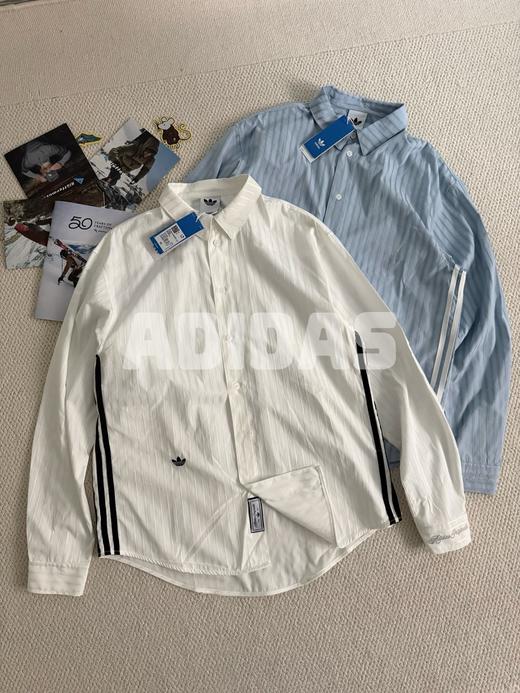 ad originals REFINED LUXE DLXC U SHIRT LS 休闲纯棉宽松长袖衬衫 商品图4