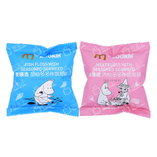 聚便利 x 麦德龙 麦臻选xMOOMIN海陆双拼肉松拌饭海苔 240g 商品图0