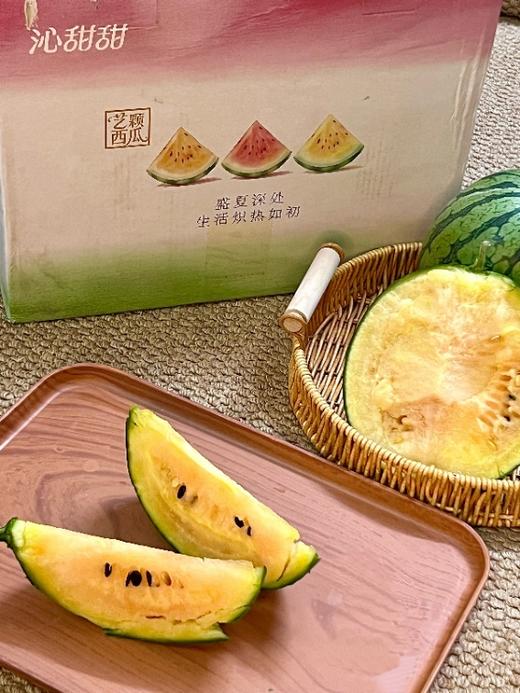 【山东特级·琉彩玲珑西瓜】把夏天吃出冰淇淋的绵密感！打破你对西瓜的刻板认知！ 商品图3