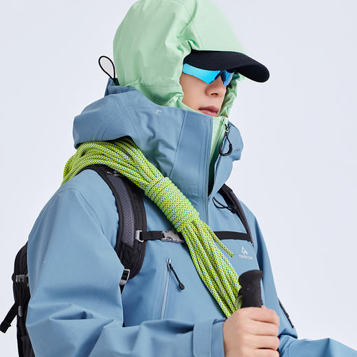 【雪鹰冲锋衣】拓路者雪鹰event硬壳GTX暴雨级防水运动3L三层登山服 商品图5