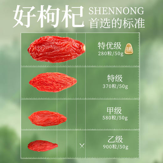 神农金康 有机枸杞500g/罐 原生态真滋补 商品图9