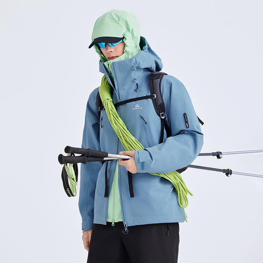 【雪鹰冲锋衣】拓路者雪鹰event硬壳GTX暴雨级防水运动3L三层登山服 商品图8