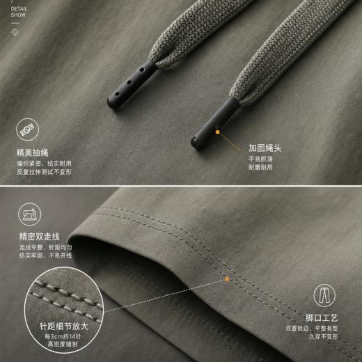 透气耐磨速干轻薄运动休闲短裤夏男修身舒适五分裤/007 商品图4