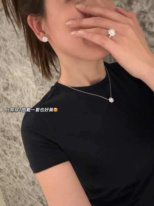 超多明星同款H/W太阳花系列首饰 火彩莫桑钻get万元闪耀💎 商品图6