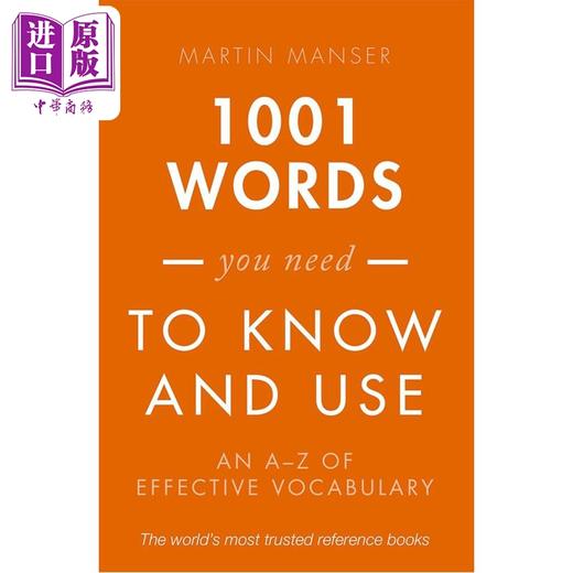 【中商原版】牛津英语A-Z系列工具书 Oxford A-Z of Grammar and Punctuation English Usage 1001 Words You Need To Know 商品图4