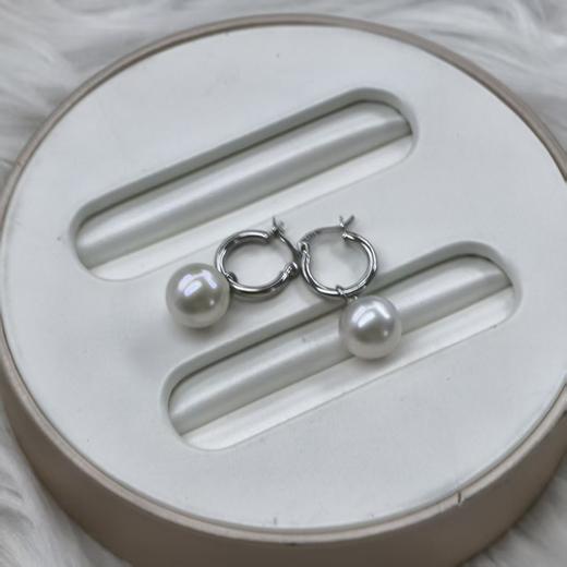 ⁶福利款【淡水珍珠】S925银耳钩，11-12MM，编号EG45，出证书，48小时鉴赏期——SS06-CR-YMZZ【HOT】 商品图3