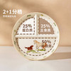 摩登主妇可爱三分格餐盘陶瓷大人211减脂专用分餐盘儿童早餐盘子 商品缩略图2