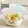 摩登主妇沥水篮水果盘新款客厅茶几厨房家用洗菜盆精致双层滤水篮 商品缩略图3