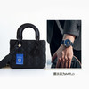 【98新】Dior迪奥LADY DIOR系列M0538SLOI_M989磨砂黑四格戴妃徽章肩带手提单肩包女士050526AK02 商品缩略图10
