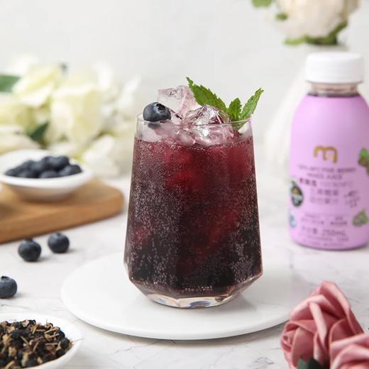 麦德龙 麦臻选 100%NFC五黑莓果混合果汁 250ml*6/12 商品图3