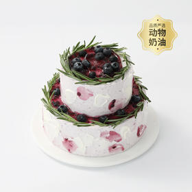【蓝莓派对】酸甜可口的蓝莓蛋糕，鲜蓝莓×蓝莓果酱×绵密奶油，从果实的清脆到奶油的柔滑，每一口都能遇见蓝莓的馥郁（69.9/89.9/99.9）