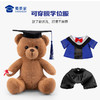 【坐姿毕业熊】可定制学士/硕士/博士毛绒公仔玩具礼盒装文科/理科/工科/医科小熊玩偶送礼摆件 商品缩略图5