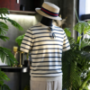 新款男士夏日绅士高级 皮马棉 丝棉圆领T恤衫 两款款多色可选 商品缩略图2