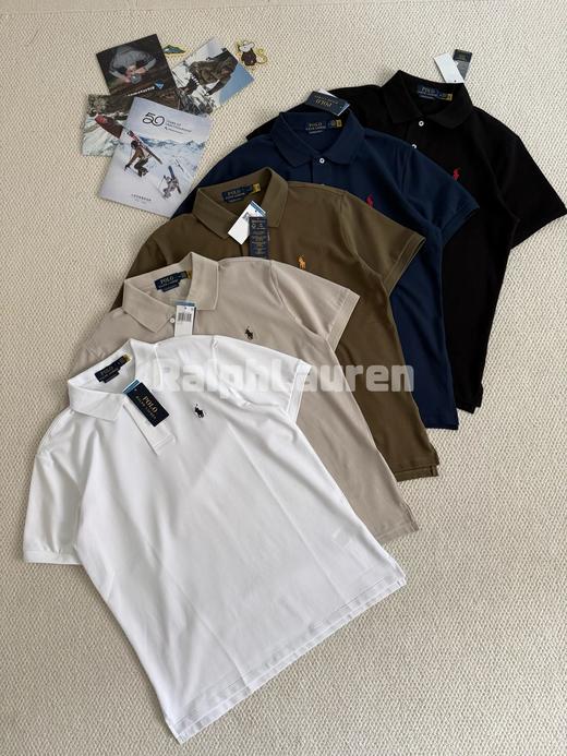 老钱风的极简美学拉夫家情侣款POLO衫 商品图5