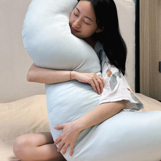 热卖！抱着、骑着太好睡！【亚duo同款式】萌可兔 舒适款深睡抱抱枕 贴合曲线告别脊柱侧弯 商品图8