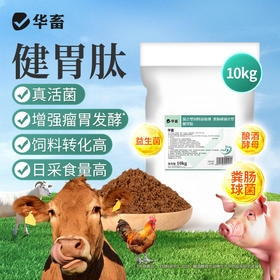 华畜健胃肽兽用牛羊真活菌增强瘤胃发酵提高采食量促生长补营养