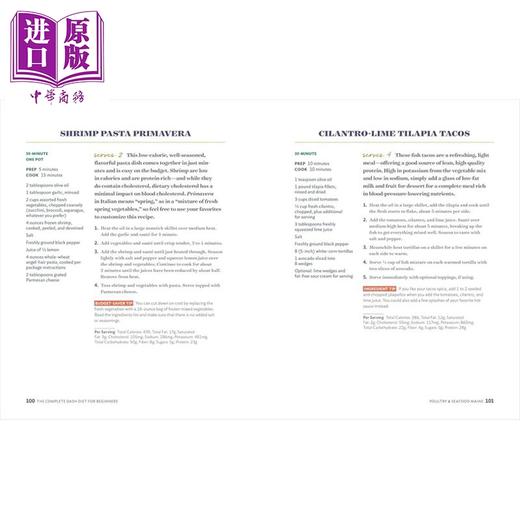 【中商原版】初学者DASH饮食完全指南 The Complete DASH Diet for Beginners 英文原版 Jennifer Koslo 健康食谱 商品图2