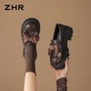 【巨显高6cm】ZHR则则复古厚底乐福鞋2026新款蝴蝶结饰扣百搭单鞋 商品缩略图7