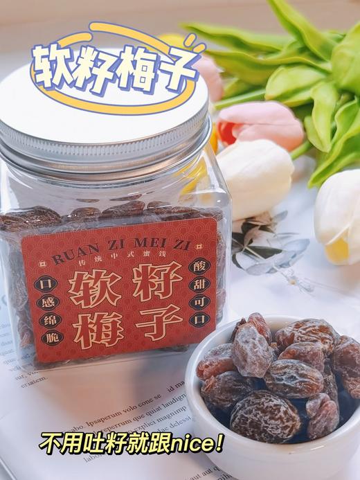 【怡沁园软籽梅子】35.8元/2罐！一整个全是肉❗还不用吐核❗ ✅软籽=无核！ 商品图0