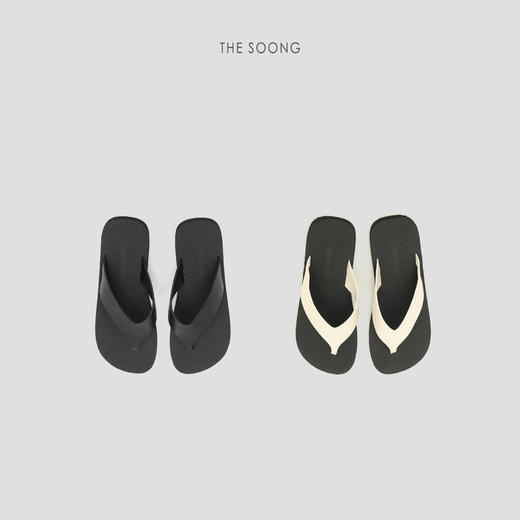 THESOONG/度假风潮 防滑厚底增高人字拖沙滩凉鞋8880 商品图0