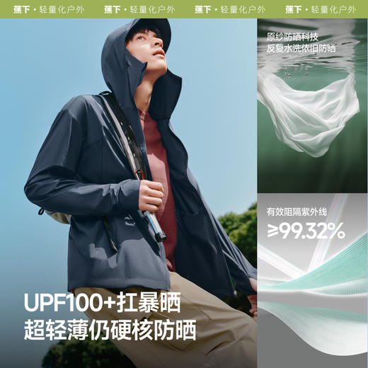 【蕉下精选】蕉下男士轻薄透气防晒衣（常规款）TS40725 商品图2