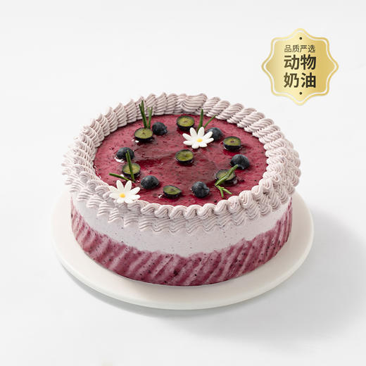 【蓝莓鲜果乐园】春日鲜果蛋糕，鲜爽蓝莓解腻，蛋糕胚松软绵密，酸甜交织，甜而不腻，一口尽享清新酸甜（今日特惠） 商品图2