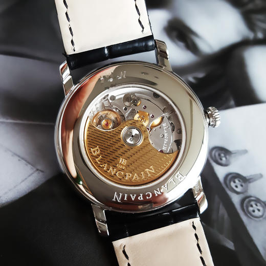 【95新】BLANCPAIN 宝珀6669-1127-55B自动机械机芯大日历40MM（男款）经典系列精钢130426TJ24 商品图7