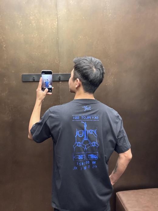 三色 男女同款！ 始z鸟 Kragg SL Cotton Sky Pilot SS1 T 恤短袖  安全带短袖 商品图9