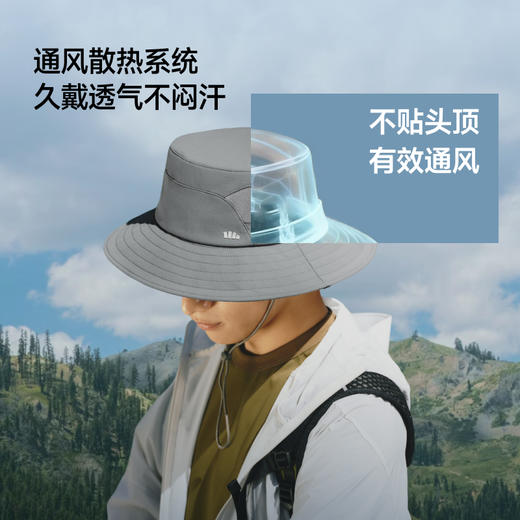 【26春夏新品】蕉下男士户外透气渔夫防晒帽TS730 商品图2