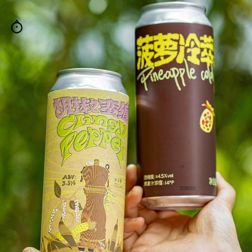 企鹅市集|安徽水猴子精酿 芒果胡椒硬苏打 / 菠萝冷萃咖啡古斯 精酿啤酒 商品图2