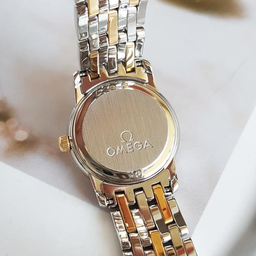 【95新】OMEGA 欧米茄4375.75.00石英机芯22MM（女款）碟飞系列精钢/18K黄金270426TJ30 商品图7