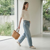 PALUOPO/PL【桑蚕丝混纺】天丝 T 恤女夏季新款宽松显瘦冰感上衣ES250952M 商品缩略图9