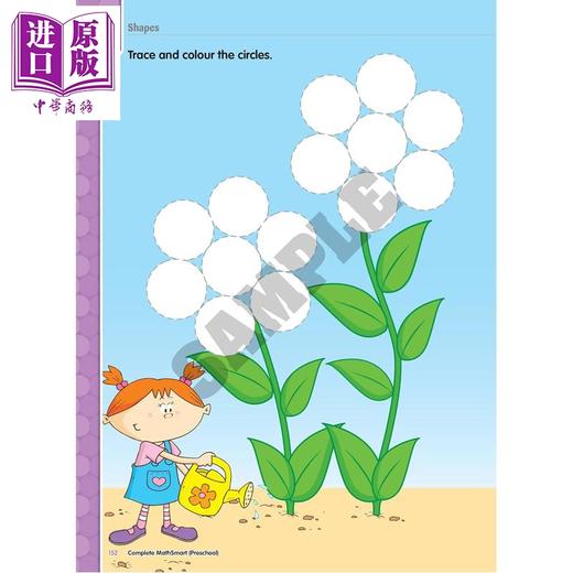 【中商原版】Complete MathSmart Preschool 加拿大课程练习册 数学智慧全攻略 学前班 英文原版Popular 商品图2