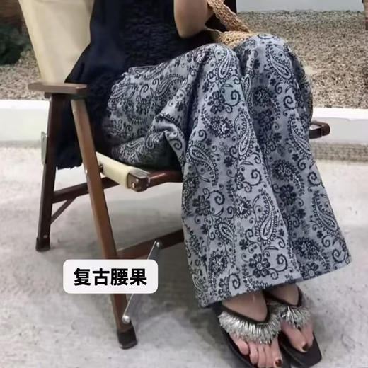 冰丝印花民族风长裤子-纪念日百货门店同款171545700 商品图1