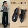 ZHR则则厚底增高质感百搭皮鞋女2026春季新款软底轻便舒适乐福鞋 商品缩略图1