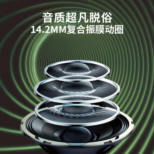 象鼻子联名大怪兽机甲风OWS蓝牙AI耳机D85、智能AI翻译、锌合金打造、蓝牙6.0、呼吸灯光屏 商品图3
