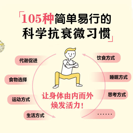 终身抗衰的105种微习惯 抗衰力抗老生活 预防衰老焕发身体活力 商品图1
