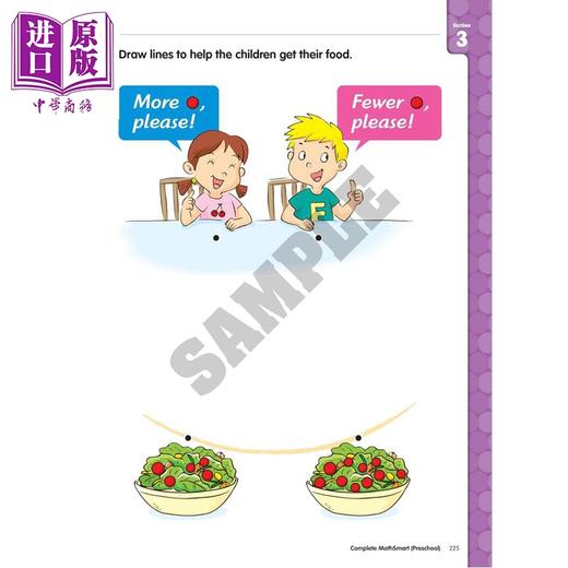 【中商原版】Complete MathSmart Preschool 加拿大课程练习册 数学智慧全攻略 学前班 英文原版Popular 商品图3